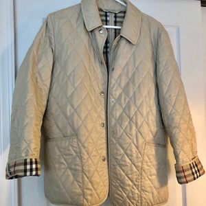 Burberry Quilted Jacket - size medium